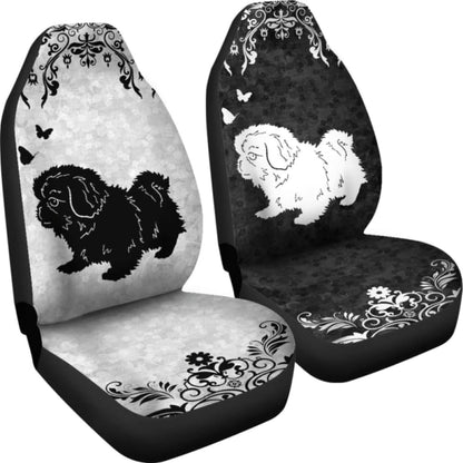 Pekingese Car Seat Covers 195016 - YourCarButBetter
