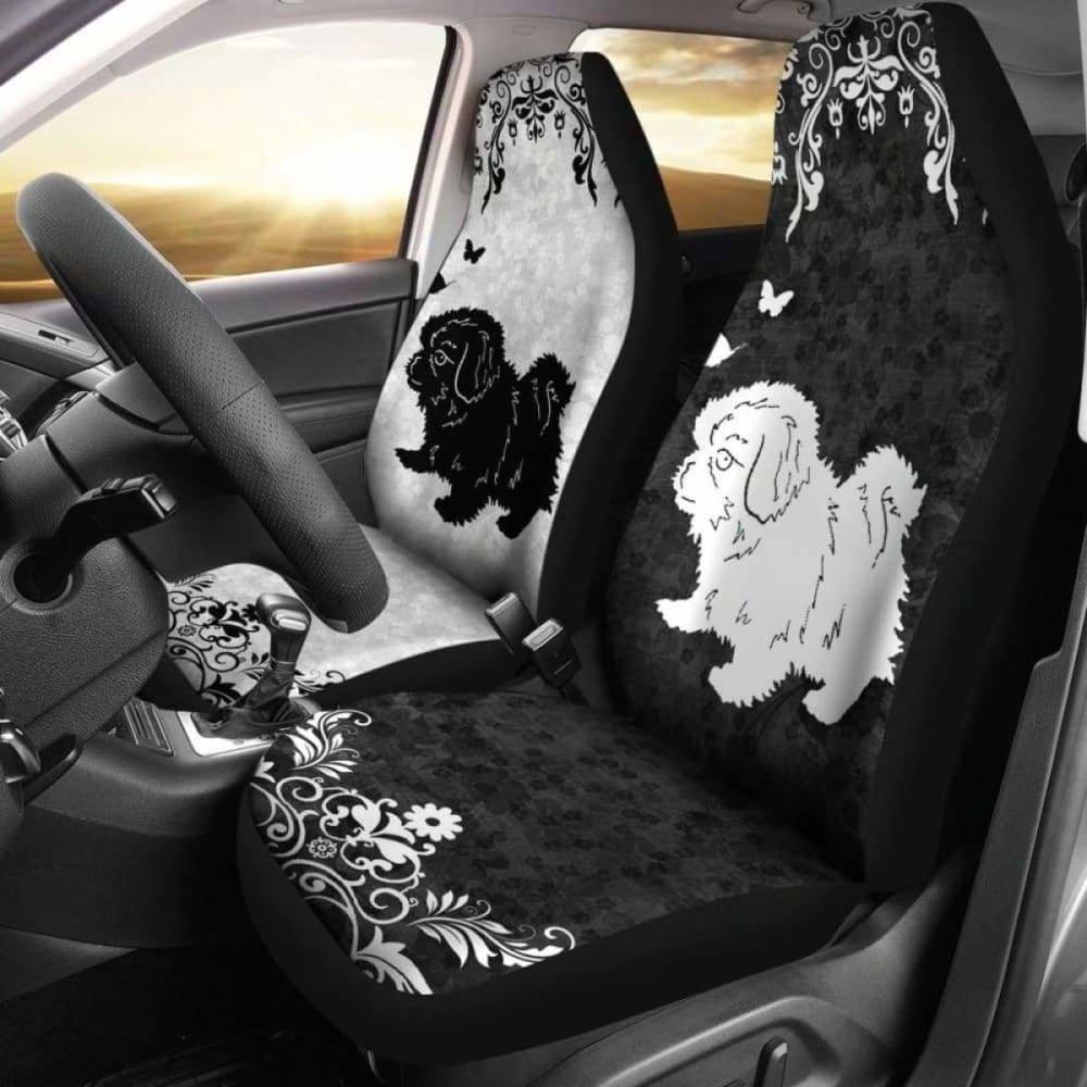 Pekingese Car Seat Covers 195016 - YourCarButBetter