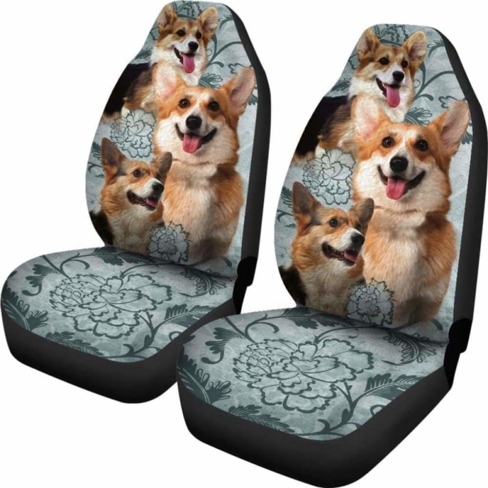 Pembroke Welsh Corgi Car Seat Covers 102802 - YourCarButBetter