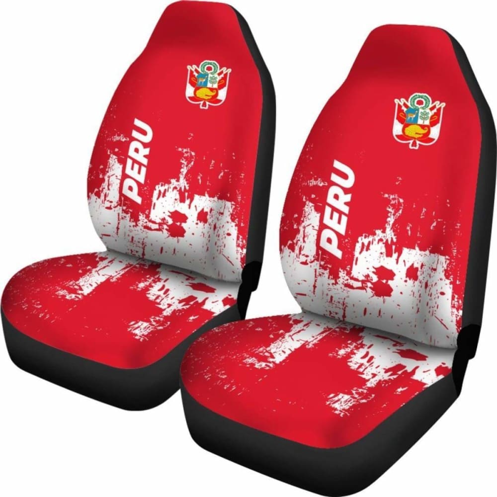Peru Car Seat Covers Smudge Style 15 221205 - YourCarButBetter