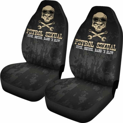 Petrol Sexual Mechanic Car Seat Covers 174914 - YourCarButBetter
