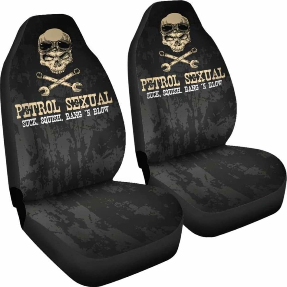 Petrol Sexual Mechanic Car Seat Covers 174914 - YourCarButBetter