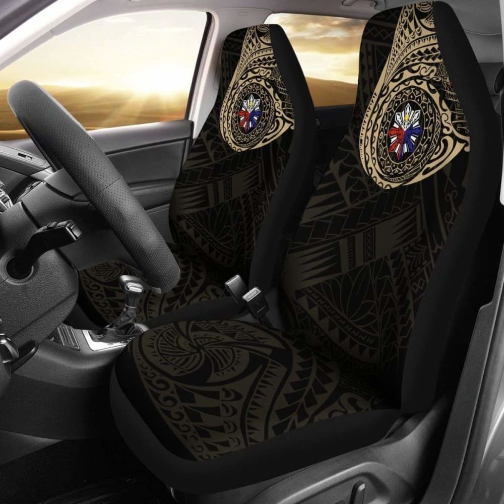 Philippines Tattoo Style Special Car Seat Covers (Set Of Two) 174914 - YourCarButBetter