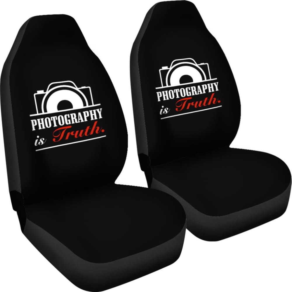Photography is Trust Car Seat Covers 213005 - YourCarButBetter