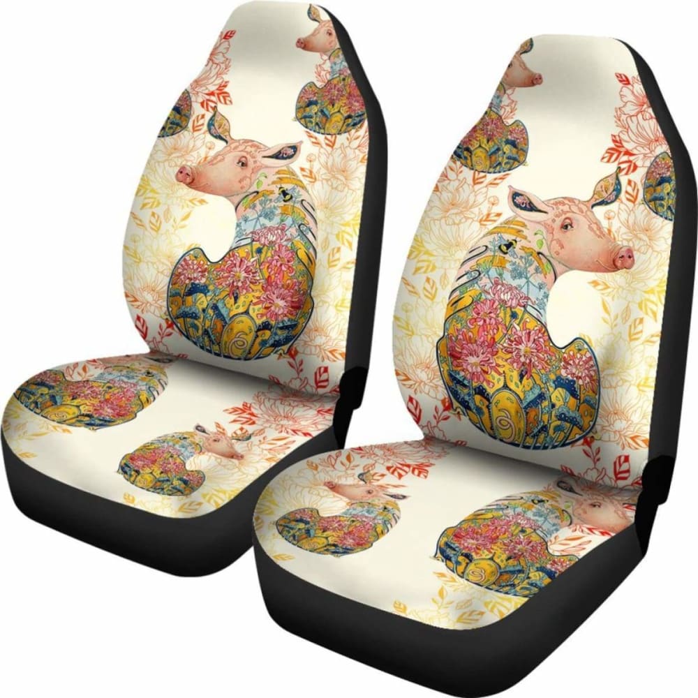 Pig 1 - Car Seat Covers 221205 - YourCarButBetter