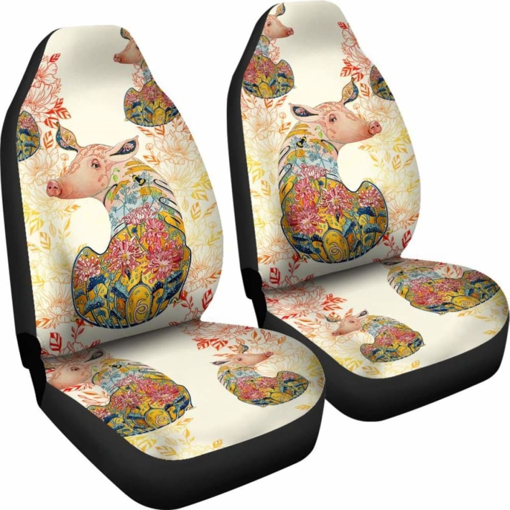 Pig 1 - Car Seat Covers 221205 - YourCarButBetter