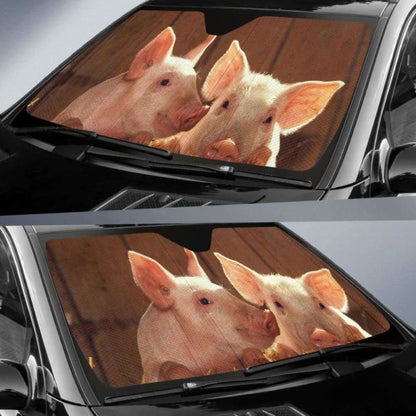 Pig Car Auto Sun Shades 102507 - YourCarButBetter