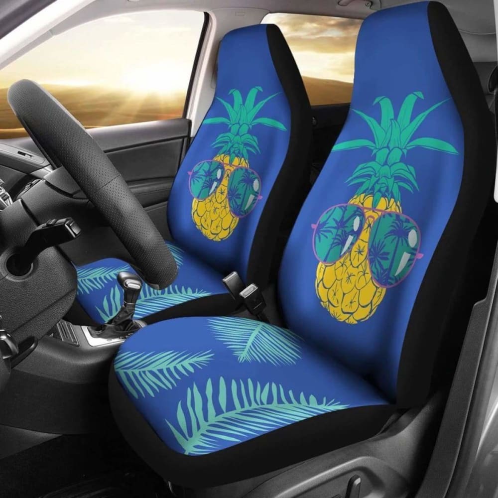 Pineapple Car Seat Covers 03 - 174914 - YourCarButBetter