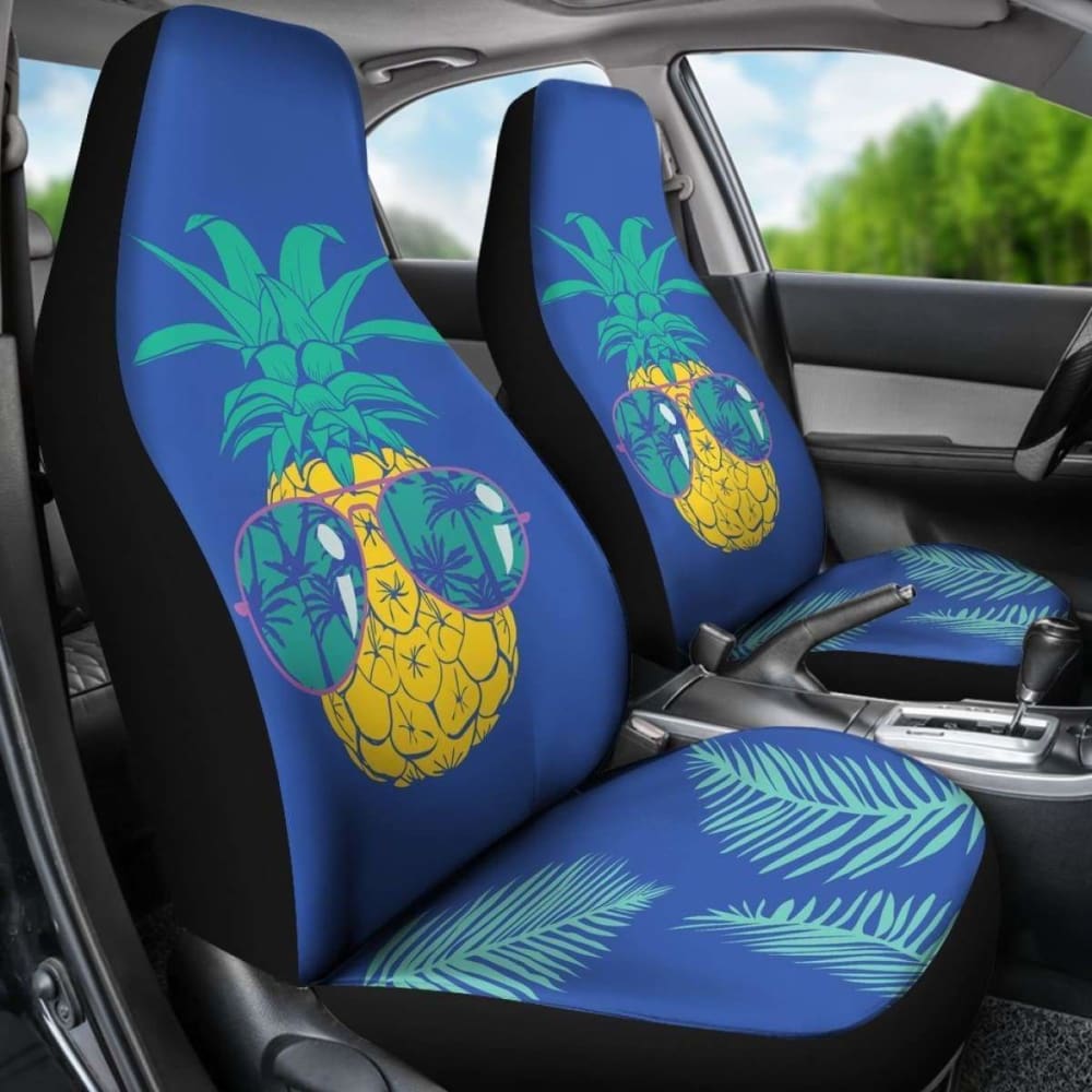 Pineapple Car Seat Covers 03 - 174914 - YourCarButBetter