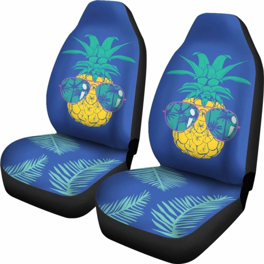 Pineapple Car Seat Covers 03 - 174914 - YourCarButBetter
