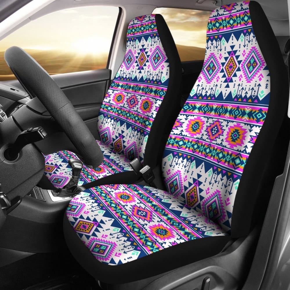 Pink Aztec Car Seat Covers 174510 - YourCarButBetter