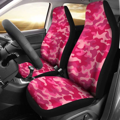 Pink Camo Car Seat Cover 112608