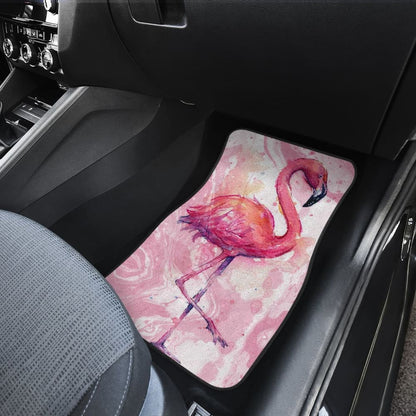 Pink Design Flamingo Car Floor Mats 211203