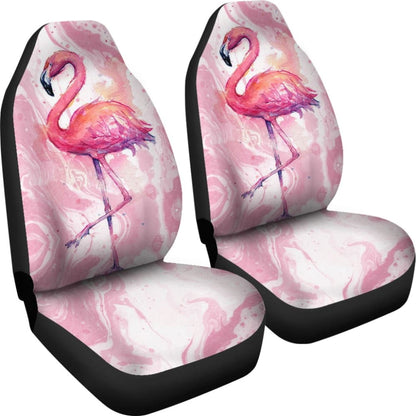 Pink Design Flamingo Car Seat Covers 211203