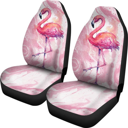 Pink Design Flamingo Car Seat Covers 211203