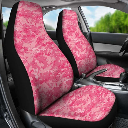 Pink Digital Camo Car Seat Cover 112608