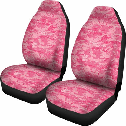 Pink Digital Camo Car Seat Cover 112608