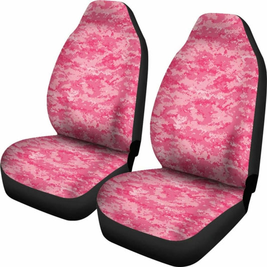 Pink Digital Camo Car Seat Cover 112608