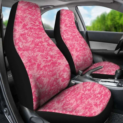 Pink Digital Camouflage Car Seat Covers 112608