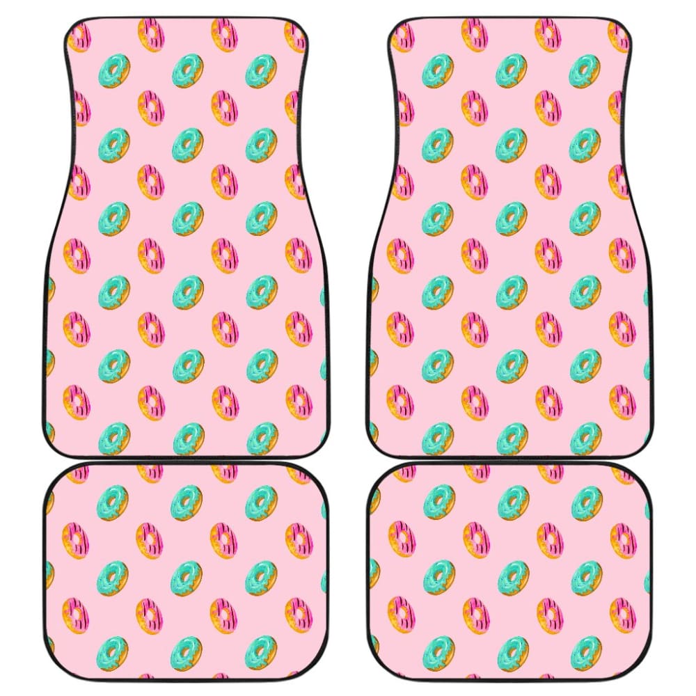 Pink Donut Car Floor Mats 211801 - YourCarButBetter