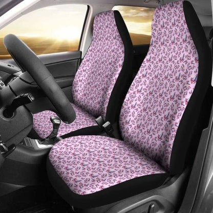 Pink With Watercolor Crystals Car Seat Covers 174914 - YourCarButBetter