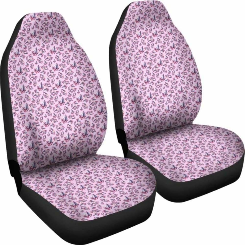 Pink With Watercolor Crystals Car Seat Covers 174914 - YourCarButBetter
