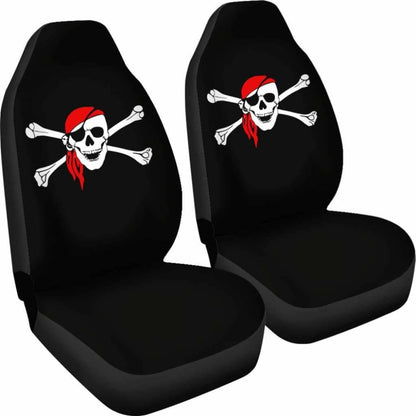 Pirate Skull And Crossbones Car Seat Covers Amazing Gift 101819 - YourCarButBetter