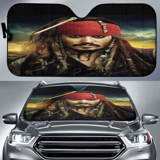 Pirates Of The Caribbean Auto Sun Shades 102507 - YourCarButBetter
