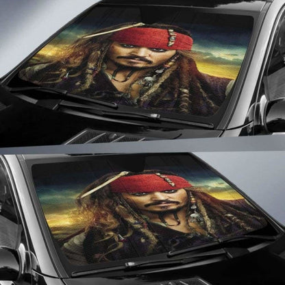 Pirates Of The Caribbean Auto Sun Shades 102507 - YourCarButBetter