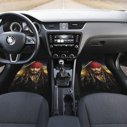 Pirates Of The Caribbean Jack Sparrow Car Floor Mats 101819 - YourCarButBetter