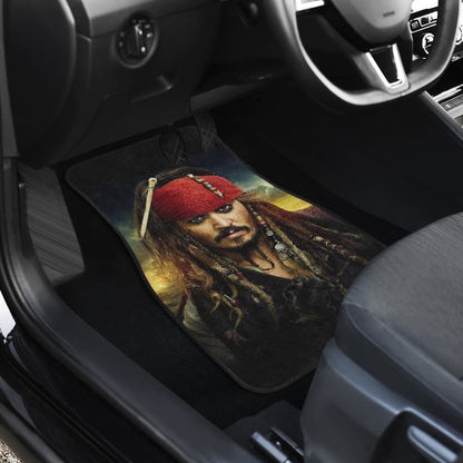 Pirates Of The Caribbean Jack Sparrow Car Floor Mats 101819 - YourCarButBetter