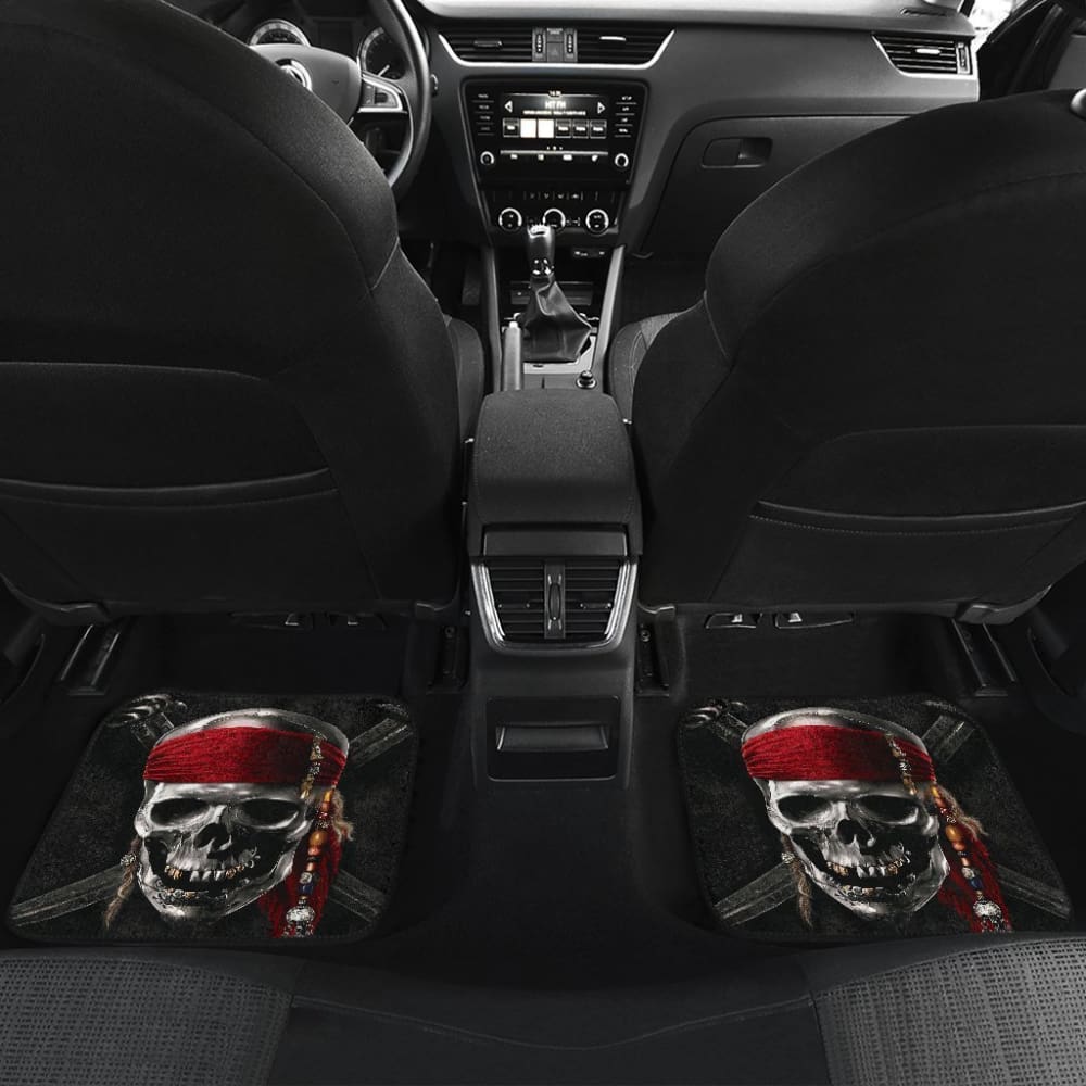 Pirates Of The Caribbean Jack Sparrow Car Floor Mats 101819 - YourCarButBetter