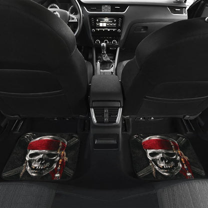Pirates Of The Caribbean Jack Sparrow Car Floor Mats 101819 - YourCarButBetter