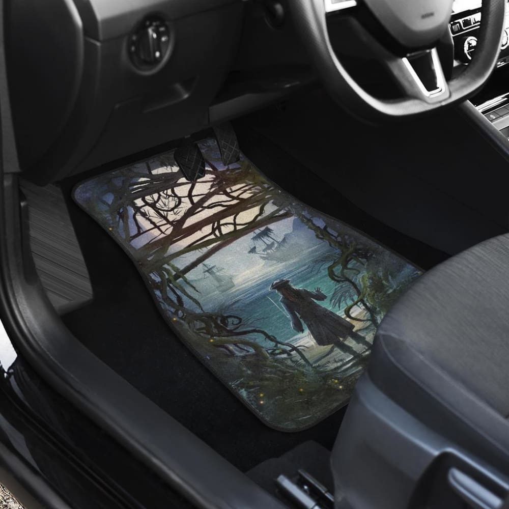 Pirates Of The Caribbean Jack Sparrow Car Floor Mats 210101 - YourCarButBetter