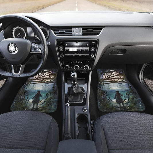 Pirates Of The Caribbean Jack Sparrow Car Floor Mats 210101 - YourCarButBetter