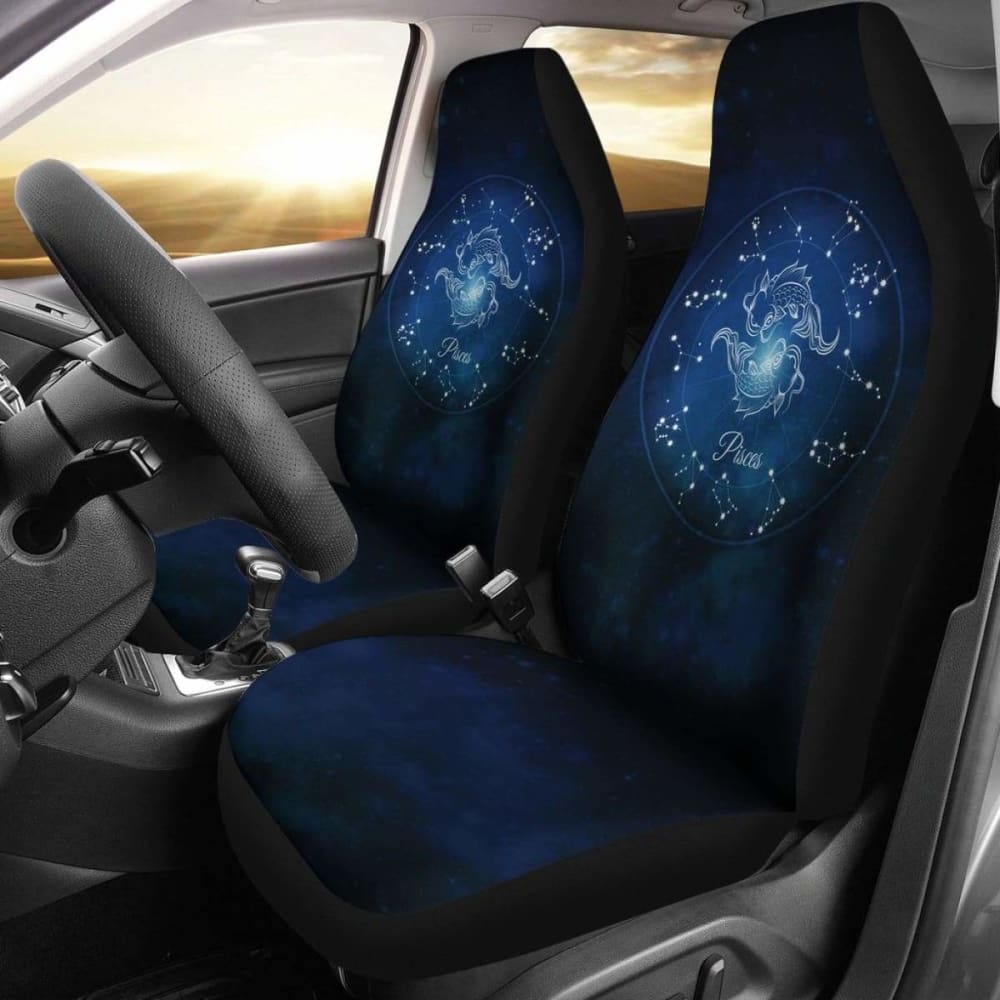 Pisces Zodiac Sign Car Seat Covers Amazing Gift 211902