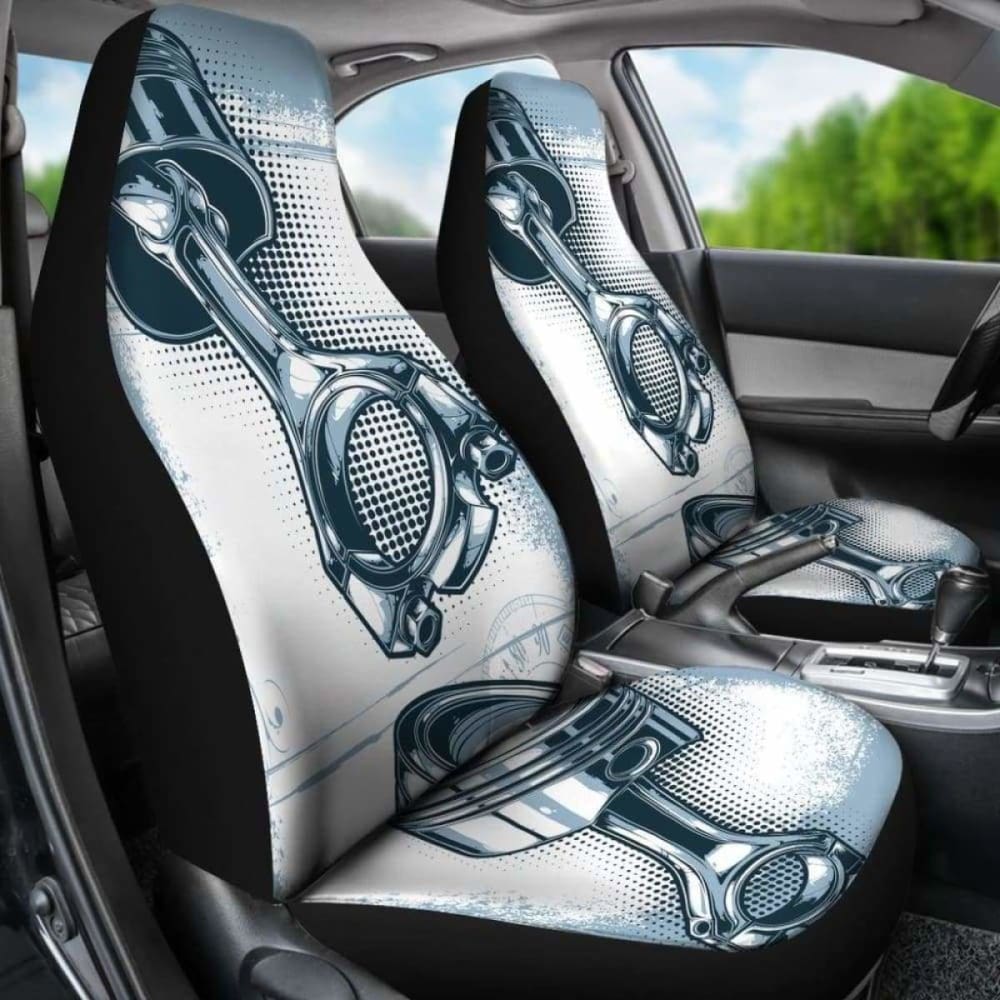 Piston Mechanic Car Seat Covers 174914 - YourCarButBetter