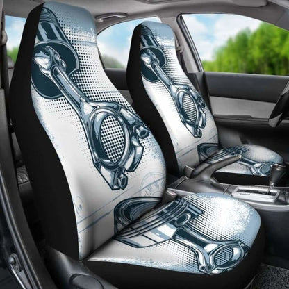 Piston Mechanic Car Seat Covers 174914 - YourCarButBetter