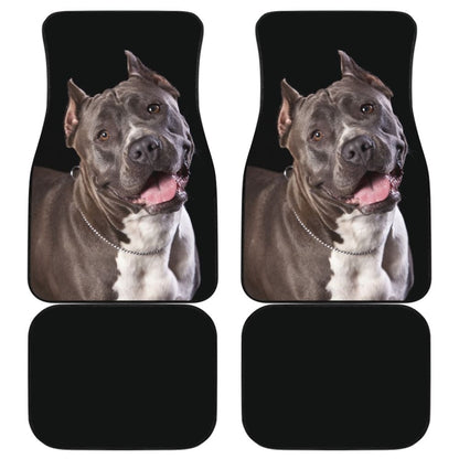Pit Bull Design Car Floor Mats Colorful Back 210802