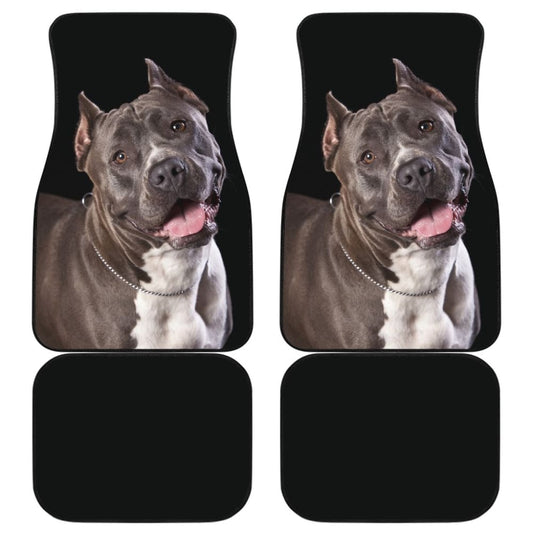 Pit Bull Design Car Floor Mats Colorful Back 210802