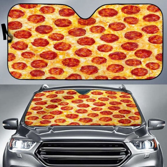 Pizza Car Sun Shades 094201 - YourCarButBetter
