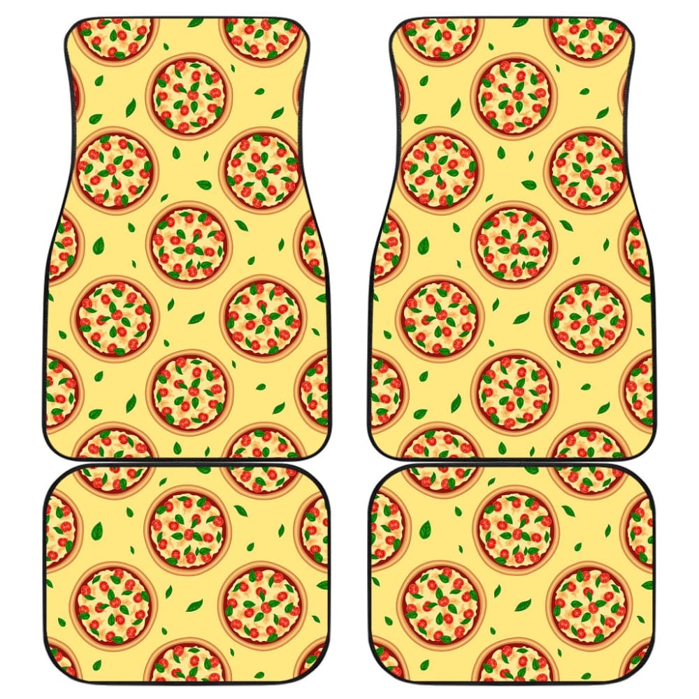 Pizza Design Car Floor Mats 211801 - YourCarButBetter