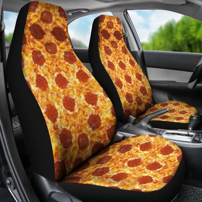 Pizza Design Car Seat Cover Pp-Hb-023 101819 - YourCarButBetter