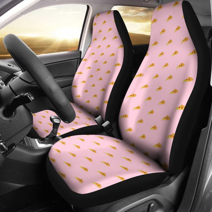 Pizza Design Pattern Universal Fit Car Seat Covers 211801 - YourCarButBetter