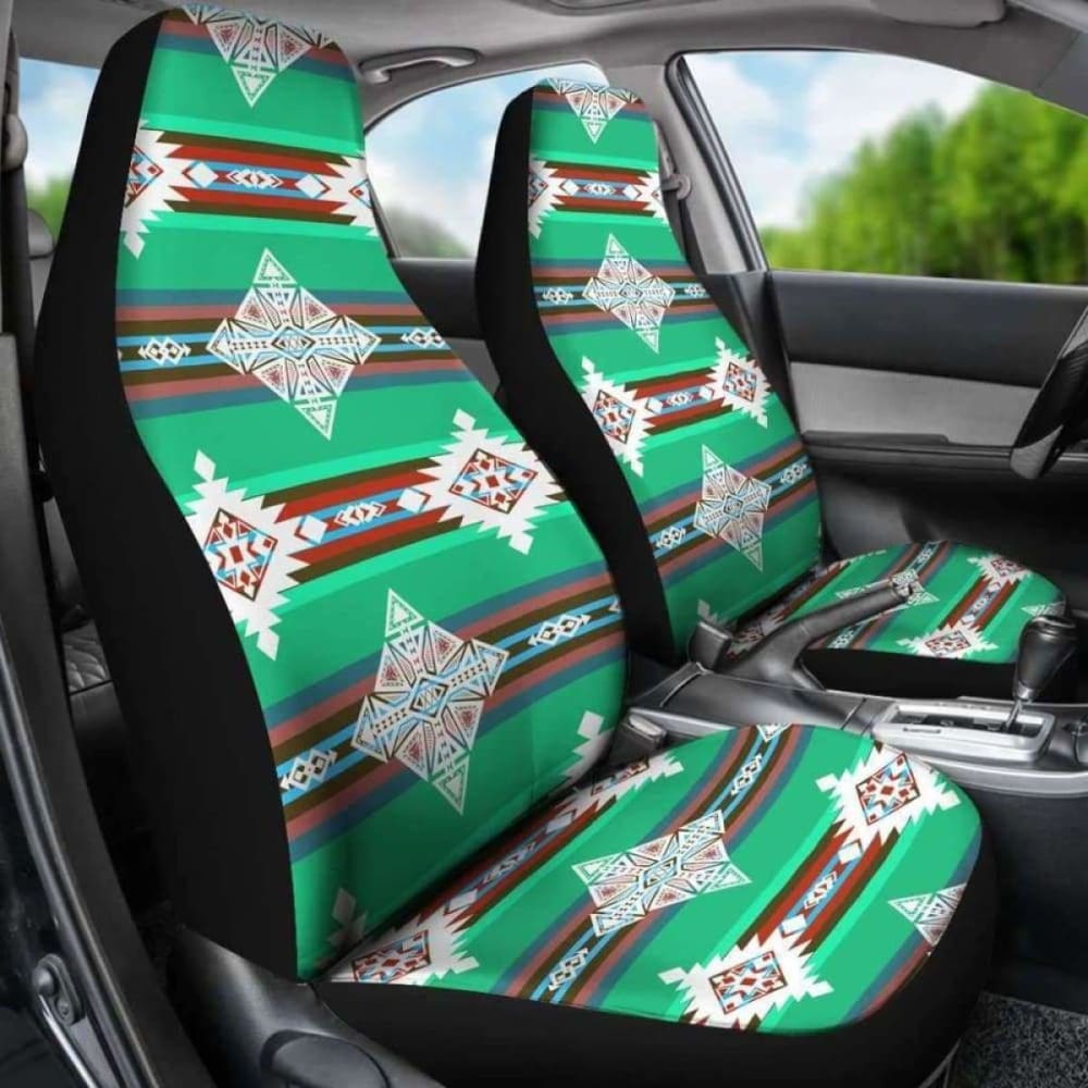 Plateau Stars Set of 2 Car Seat Covers 194013 - YourCarButBetter