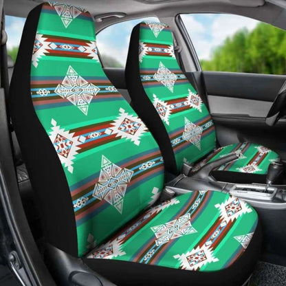 Plateau Stars Set of 2 Car Seat Covers 194013 - YourCarButBetter
