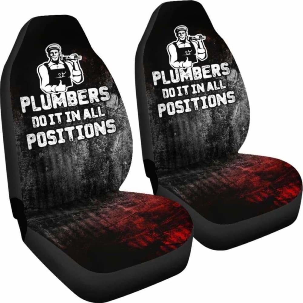 Plumber Positions Car Seat Covers 174914 - YourCarButBetter