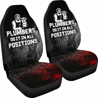 Plumber Positions Car Seat Covers 174914 - YourCarButBetter