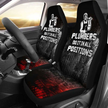 Plumber Positions Car Seat Covers 174914 - YourCarButBetter