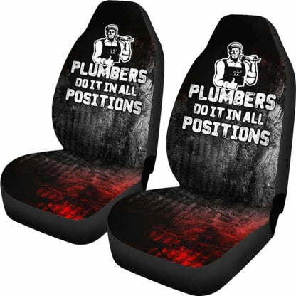 Plumber Positions Car Seat Covers 174914 - YourCarButBetter